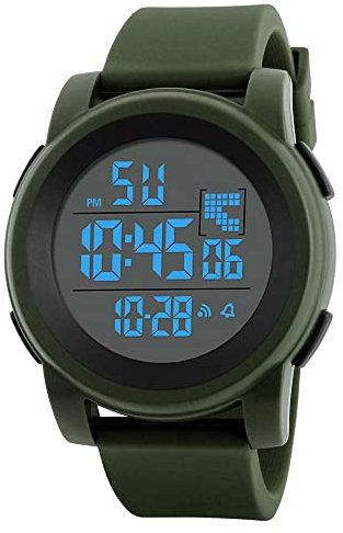 Uhren Herren Digitaluhren Armbanduhr Quarz Uhr Herrenuhr Quarzuhr Sportuhr Outdooruhr Watch für Männer 2022 Herren Mode Militär Uhren Luxury Männer wasserdichte LED Analoge Digitale Outdoor Uhren