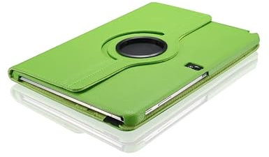 INSOLKIDON Compatibile con Samsung Note Pro 12.2 inch P900/P901 Tablet Custodia protettiva in pelle Cover con Funzione di Supporto, Auto Svegliati/Sonno,Cover Protezione in PU Pelle (Verde)