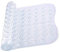 MOONLIGHT20015 Shower Bath Mat Non Slip Anti Mould & Mildew with Strong Suction Cups Grip and Drain Holes Soft Rubber Shower Mats - PVC Bathroom Mat Machine Washable (70x38cm, Clear)