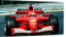 Magic Canvas Art - Bilder Formel 1 F1 Ferrari Leinwandbild 1- teilig Hochwertiger Kunstdruck Wandbilder – A3346, Größe: 60 x 60 cm