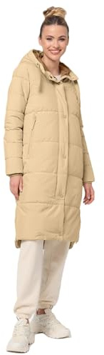 MARIKOO Damen Winterjacke lang Winter Stepp Jacke Mantel Steppjacke warm gefüttert B968