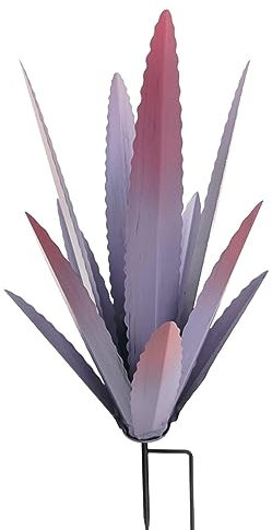 Dirfuny Tequila Sculpture Rustique, d'agave en métal à Faire soi-même, décoration de Jardin, Cour, Statue de Maison, Ornements, Figurines de Jardin, d'agave en métal pour extérieur,