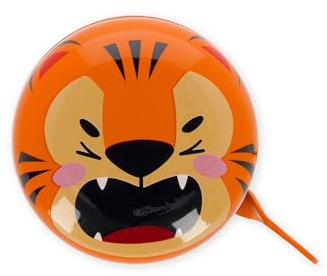 Legami - Campanello per Bicicletta - Bike Bell, Clacson Bici per Bambini, Resistente, Tema Tiger