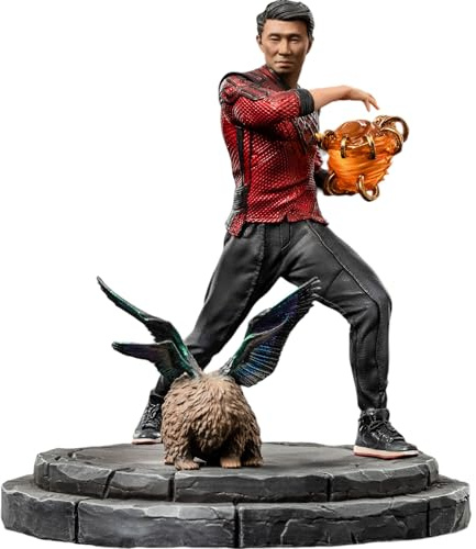 Iron Studios Kunststatue 1/10 Shang-Chi & Morris Shang-Chi und The Legend of The Ten Ringe, 19 cm
