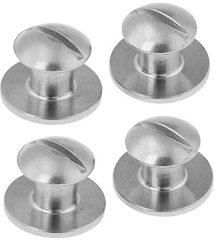 Luzhengyang Tornillos de acero inoxidable 316 de alta calidad, para placa trasera, accesorios de corrosión para buceo técnico y esnórquel, M7 x 10 mm, ajuste universal