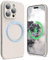 SURPHY Magnetic Design for iPhone 16 Pro Max Case, Liquid Silicone Protection for Each Lens Shockproof Gel Rubber Phone Case for iPhone 16 Pro Max 6.9 inch 2024, Stone