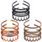 Calkkrer 12 Stück Rutschfeste Haarreifen Damen und Herren, Zickzack Stirnbänder, Stylische Haarbänder, Rutschfeste Headbands, Zickzack Headband, Zigzag Haarreifen