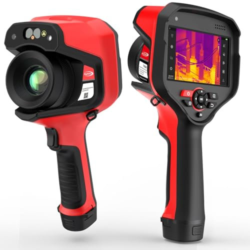 Advanced Thermal Imaging Camera, 640x512/480x360 IR Resolution with Multiple Lens, -20°C to 1500°C, 5 inch Touchscreen