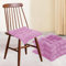 bechoanigel 4er-Set Stuhlkissen, Sitzkissen Stuhl 40 x 40 cm für den Innen und Außenbereich Stuhlkissen-Set mit Bändern, Bürostuhl, Balkonstuhl, Sitzkissen für Esszimmer, Wohnzimmer (Hellviolett)
