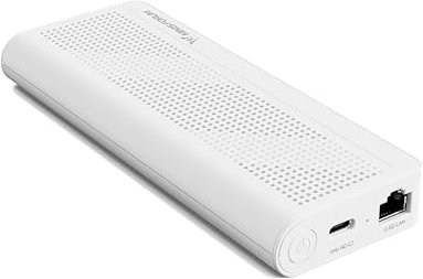 MINIS FORUM S100 Mini PC Stick N100 CPU 4 Kerne/4 Threads, bis zu 3,4 GHz, UHD-Grafikkarte, 8 GB LPDDR5 Single Channel/UFS2.1 128 GB, HDMI/USB-C, RJ45 2,5 G, USB 3.2 Gen 2x2