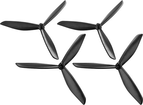 HUVNEXA for Hubsan H501S X4 H501A H501C Beine Fahrwerk Und Action Gimbal Halterung Kamera Halter Dreieck Propeller Ersatzteil Drohnenpropeller(7 UK)