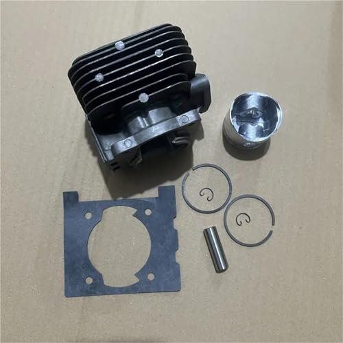 AOIUU Compatible con Motosierra cortadora de arbustos Oleo Mac Emak BCH400 BCH400T BCH 400 400T Kit de Junta de Pasador de Anillo de pistón de Cilindro Original n.º 61450048A