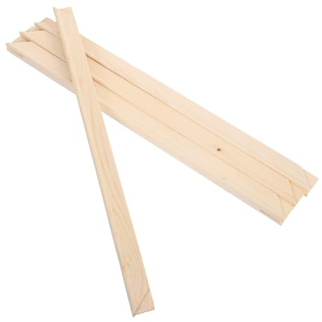 Toyvian Cadre En Bois Massif 15.75 X 15.75 Pouces Châssis Pour Toile Amovible Avec Clous Pour Peinture À L'Huile Affiches Et Art Numérique Bords Lisses Pour Maison Et Expositions