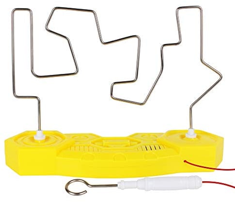 FeiWen Kinder Spielzeug Kollision Elektroschock-Labyrinth-Spiel Puzzle Maze Game Konzentration Lernspielzeug