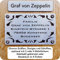 Roboterwerk Türschild, Briefkastenschild Klingelschild 70x16mm personalisiert, Edelstahl gebürstet bis 2 Zeilen, Laser graviert, selbstklebend, optional mit Muster und Bohrlöchern