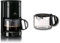 Braun Kaffeemaschine KF 47 BK - Filterkaffeemaschine mit Glaskanne für klassischen Filterkaffee, Aromatischer Kaffee dank OptiBrew-System, Abschaltautomatik, schwarz & KFK 10L Ersatzkanne, schwarz