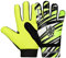 Keeperking Torwarthandschuhe Kinder, Jungen und Mädchen, Junior Fußballhandschuhe Fußball Spielerhandschuhe für Jungen tormannhandschuhe mehrere Farben Große 4-7 (5, Gelb-Schwarz-Weiß)