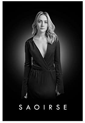 MOIT Schauspielerin Saoirse Ronan Leinwand-Poster, Schlafzimmer-Dekoration, Sport-Landschaft, Büro, Raumdekoration, Geschenk, ohne Rahmen, 40 x 60 cm