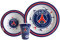 Paris Saint-Germain Set Repas PSG - Micro-Ondes - Verre Assiette Bol - Collection Officielle