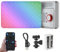 AMBITFUL Video Lighting with APP Control, RGB Full Colour, 10 FX Effects, Hot Shoe Base for Photography Video Lighting Studio, CRI/TLCI 95+ （VL15C