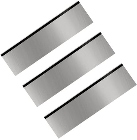 IkErna 110X35X3.0Mm TCT Hss Planer Blades Jointer Knives Resharpenable for Woodworking 3 Pieces/Hss