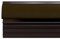 STORMGUARD 04SR1771000B PVC Waterbar/Weatherbar Threshold, Brown, 1 m
