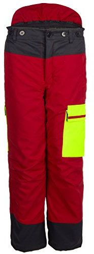 Watex Bundhose Forest Jack Red Gr. 58/60,rot/Anth./gelb