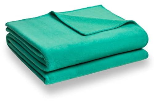 Zoeppritz Soft-Fleece Decke 110x150 Turquoise