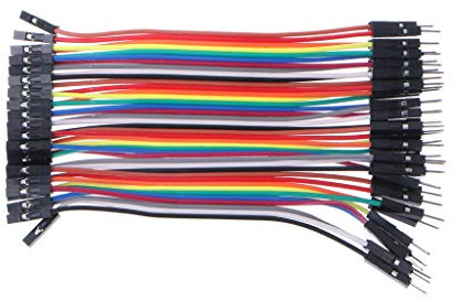 BIlinli 40 Stücke Kabel M-F/M-M/F-F Jumper Breadboard Draht Bunte GPIO Band für DIY Kit