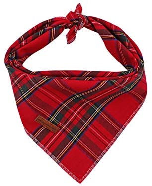 Unique style paws Hundeschal 1 STK. Waschbare Halsdreiecke aus Baumwolle Hundehalstücher für Kleine Mittel Große Hunde und Katzen