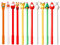 Gelschreiber 12 Stücke Weihnachten Nette Rollerball Kugelschreiber Schreibwaren Set 0,5mm Fineliner Stift Skizze Schreiben Zeichnung Marker für Hinweis Kalender Färbung Büro Schulbedarf Kunstprojekte