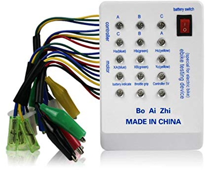 E-Bike-Tester, 24 V, 36 V, 48 V, 60 V, 72 V, bürstenloser Auto-Motor-Controller, schneller, batteriebetriebener gerät-Controller für Test-Motorspule