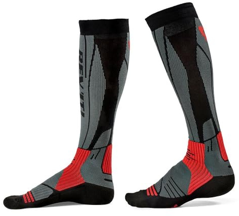 Revit Andes Wintersocken (Light Grey/Red,39-41)