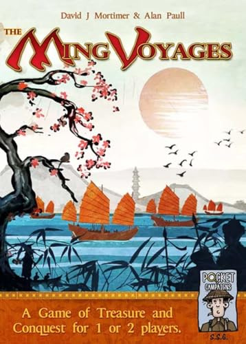 The Ming Voyages - Surprised Stare Games - Brettspiel - Strategisches & Abenteuerliches Gesellschaftsspiel - Englisch