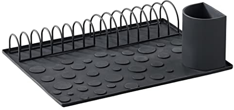 Zone DIISH Abtropfunterlage-Set 45 x 36 x 22 cm Black