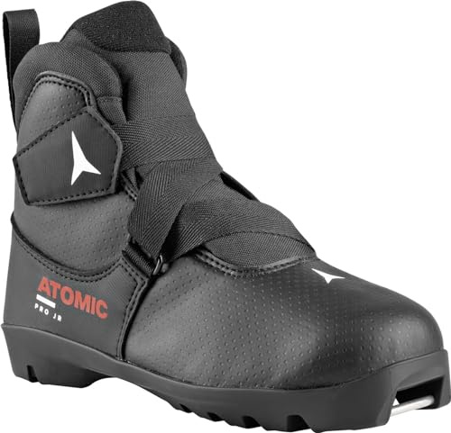ATOMIC Unisex Kinder Pro Jr Schwarz/Rot Skischuhe