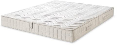 Natura Latexmatratze 80% Naturlatex 7 Zonen Matratze 90x200 H3 Höhe 20cm RG 75 (bis 95kg) DT Baumwoll Bezug (90 cm x 200 cm Härtegrad: H3 (125 kg))