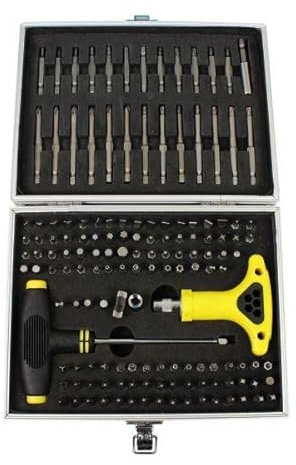 US PRO Tools 147pc Assortment Bit Set with T Handle Bit Ratchet & Driver 2947