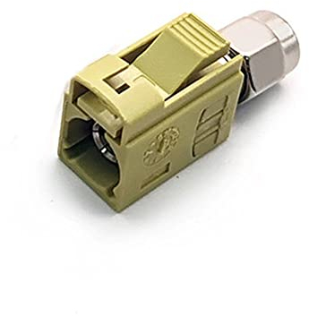 Elecbee Adapter RF K Code Fakra Buchse auf SMA-Stecker Kfz-Armaturenbrett-Montage Universalstecker für Fahrzeug Waterblue (K Code)