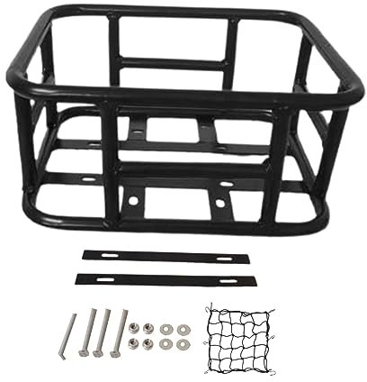 Fonowx Porte-Bagages arrière Panier de vélo Panier de vélo Facile à Installer Panier de Rangement de Grande capacité Porte-Bagages de vélo Sacoche de vélo