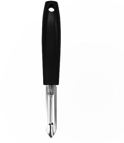 Fackelmann INITIAL Straight Peeler, Universal Fruit & Vegetable Scraper, Multifunctional Food Peeler for Kitchen, Stainless Steel