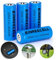 KINREECELL 18500 3.2v Rechargeable Battery, LiFePO4 18500 3.2v 1000mAh Solar Battery for Outdoor Solar Lights, Garden Solar Lights, Flashlight (4 Pack)