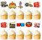 Blumomon30 Stück Film Themed Muster Kuchen Dekorationen Party Event Dekorationen Popcorn Cupcake Topper Für Film Offline Veranstaltungen
