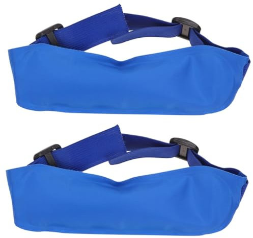 Gatuida 2St Kühlgel-Kopfband Verstellbares Kopfband mit Eisbeutel Kühlendes Kopfband mit Gel Verstellbares Eisbeutel-Kopfband Kopf Eisbeutel kühlendes Stirnband Eisbeutel kühlen Sommer