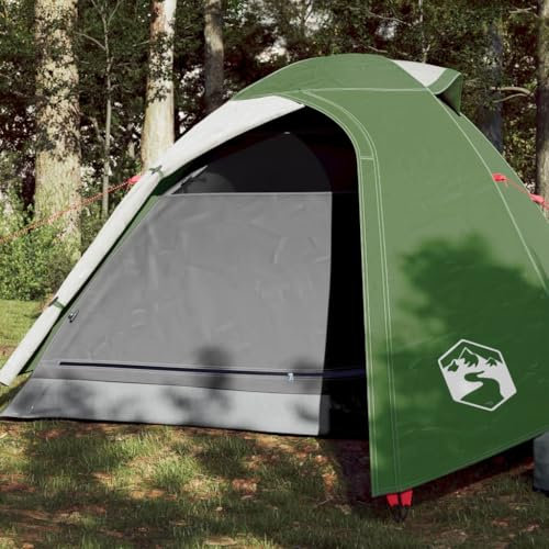 ZEYUAN Campingzelt 2 Personen Grün 264x210x125 cm 185T TAFT, Caming Zelt, Camping Markise Zelt, Camping Tents, Camping-Zelt - 94331