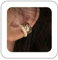 Aneneiceera Vintage Geschichtete Gold-Creolen, Hammered Ohr-Manschetten-Set, Dicke Breite Punk-Ohrringe, Nicht Durchbohrt, Schmuck