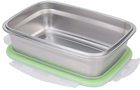 KIMISS Premium 850ml Stainless Steel Lunch Box | and Portable Food Container | Ideal for Outdoor Picnic, Camping, Hiking | Safe and -Proof Sealing | Handy for Homes,