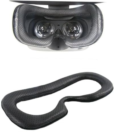 Angoily VR Eye Pad, Face Cover Headset Eye Covers, Face Pad Mask Cushion Replacement, Masks Rift S Foam Black