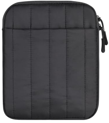 Puffy Sleeve Pouch Bag for 6-7 Inch eReader, eBook, Tablet Protective Case (Puffy Black)