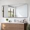 VEVOR Miroir Mural 182,8x81,3x2,5 cm, Miroir de Maquillage avec Contours en Alliage d'Aluminium et Film Antidéflagrant, Résistant aux Rayures avec Support en Forme de Z, Salle de Bain Chambre Salon